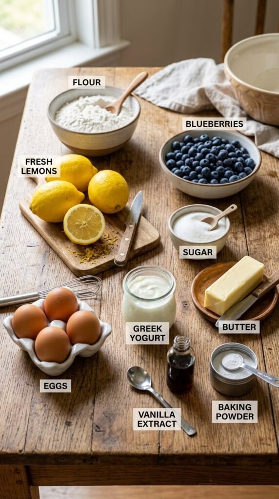 Lemon Blueberry Bread