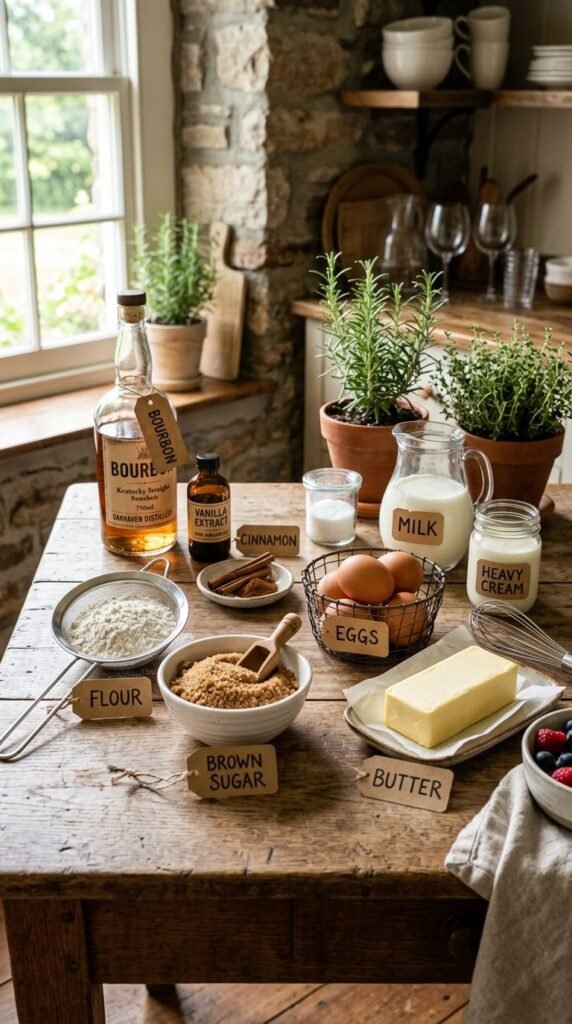 Brown Sugar Bourbon Crêpe Cake