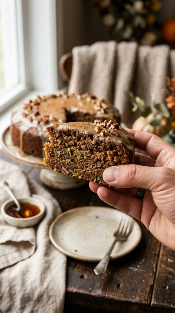 Zucchini Maple Cake