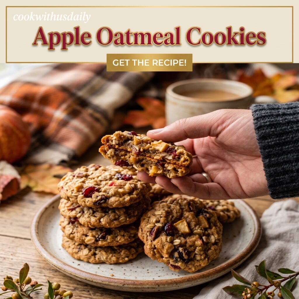 Apple Oatmeal Cookies