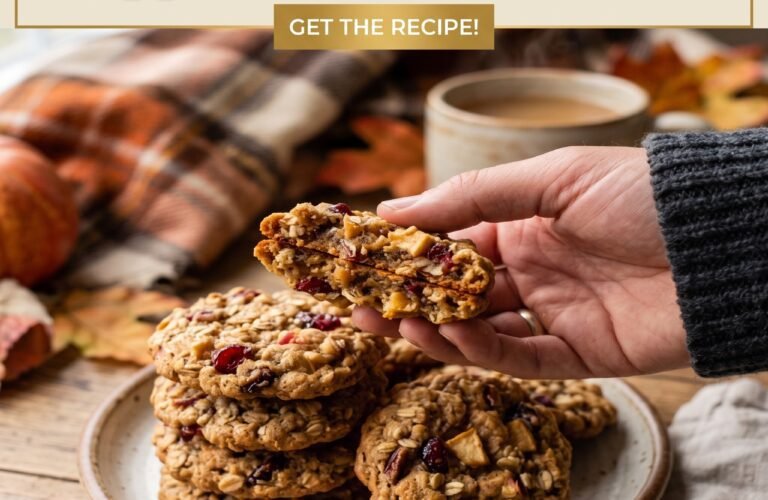 Apple Oatmeal Cookies