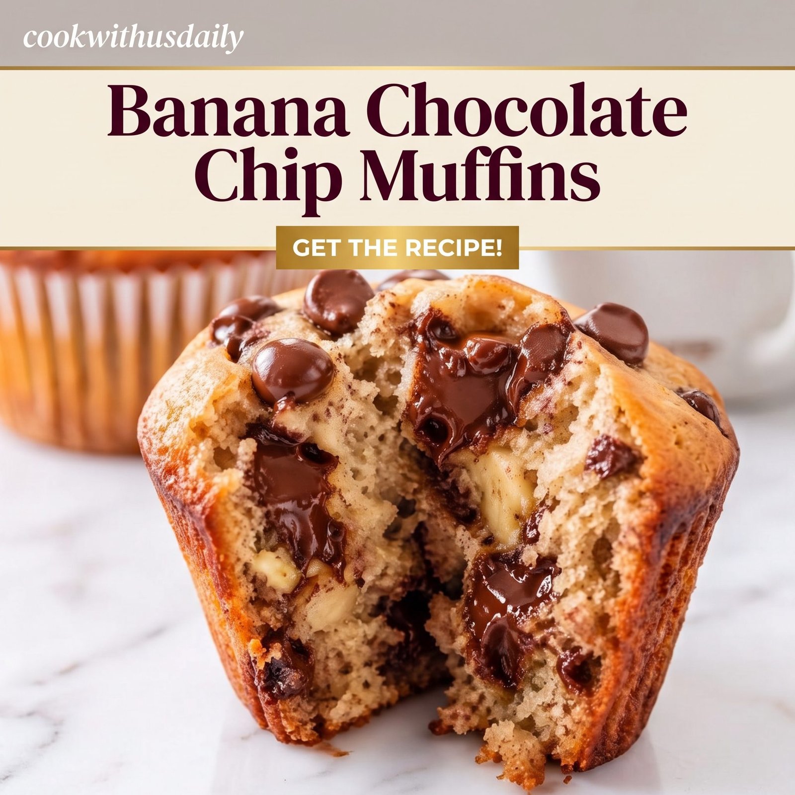 Banana Chocolate Chip Muffins