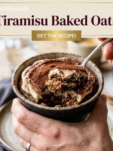 Tiramisu Baked Oats