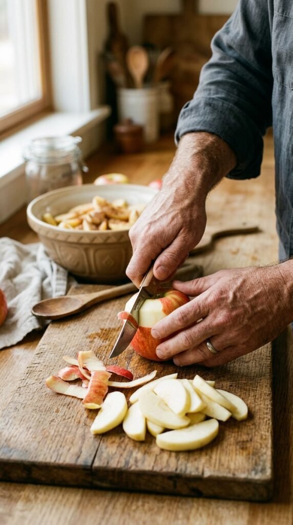 Dutch Apple Pie with Buttery Crumb Topping