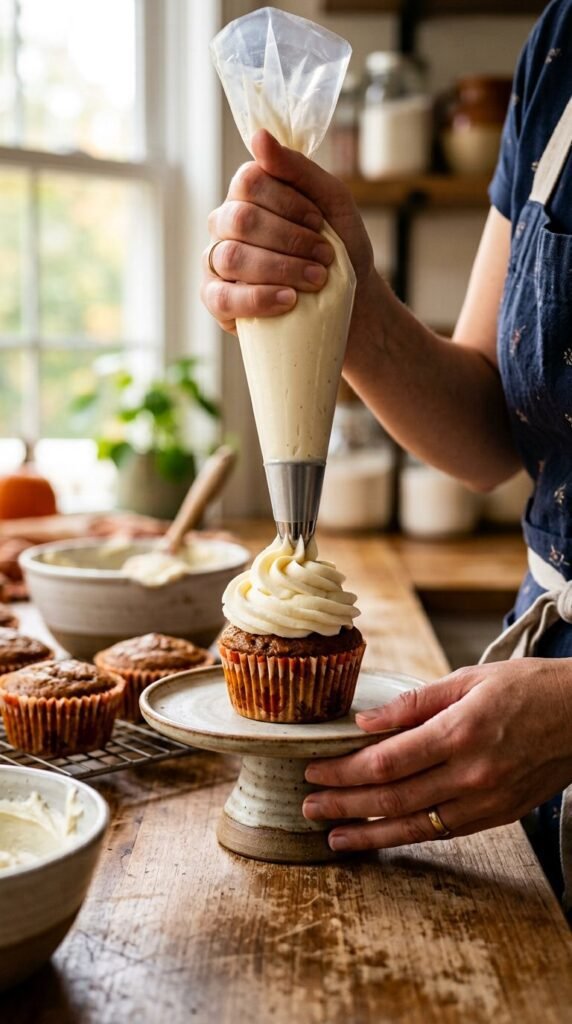 Pumpkin Pie Cupcakes