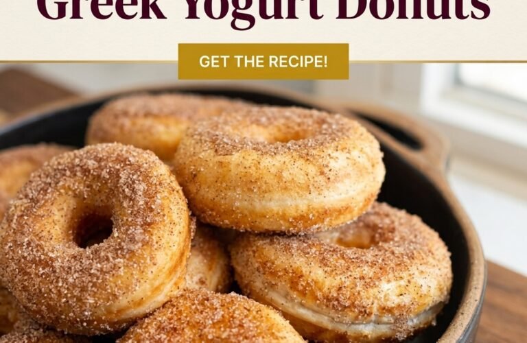 Greek Yogurt Donuts