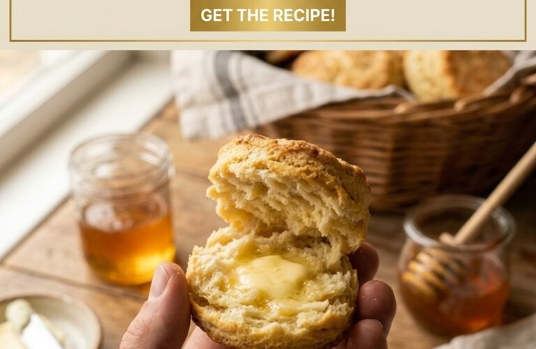 Homemade Biscuits Recipe - Fluffy, Buttery & Flaky Layers