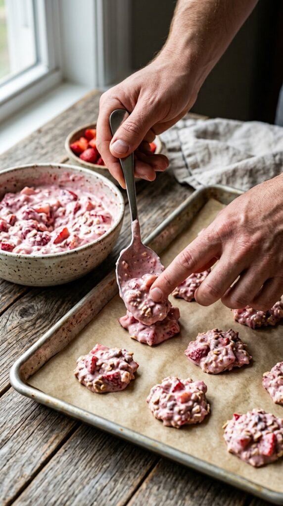 Chocolate Strawberry Greek Yogurt Clusters
