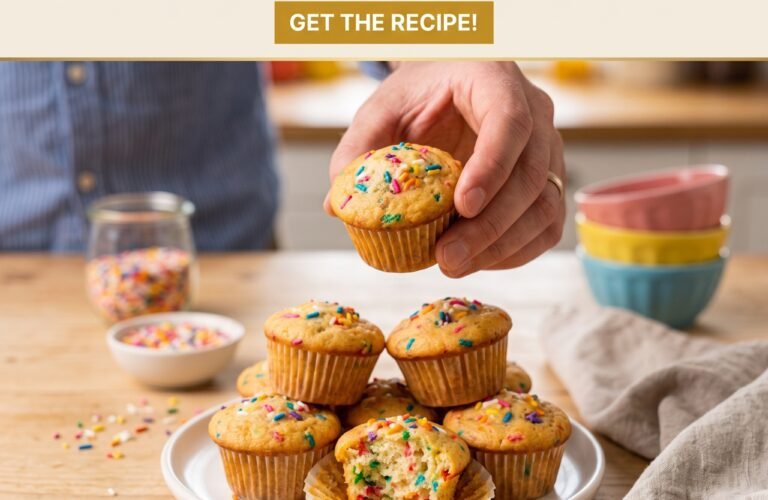 Mini Funfetti Yogurt Muffins