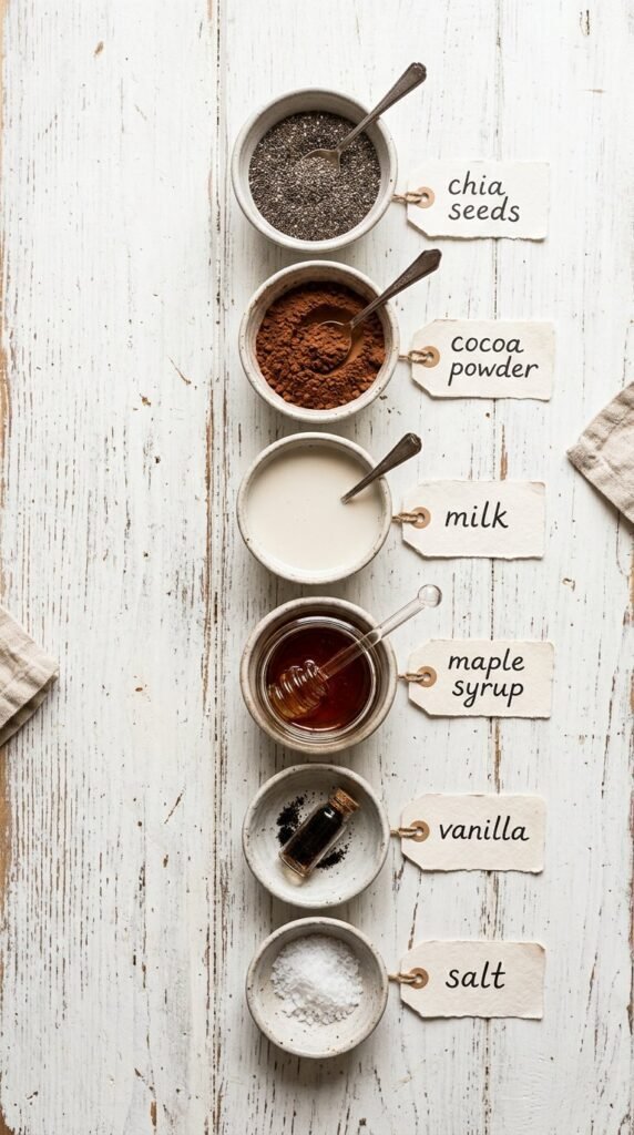 Chocolate Chia Pudding - Creamy, Healthy & So Easy