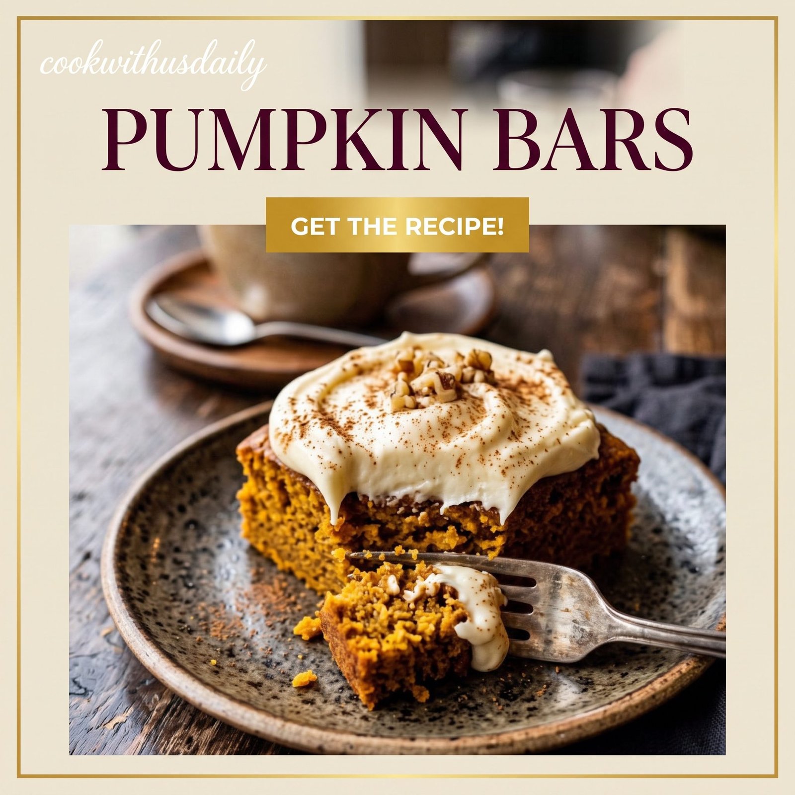 Pumpkin Bars