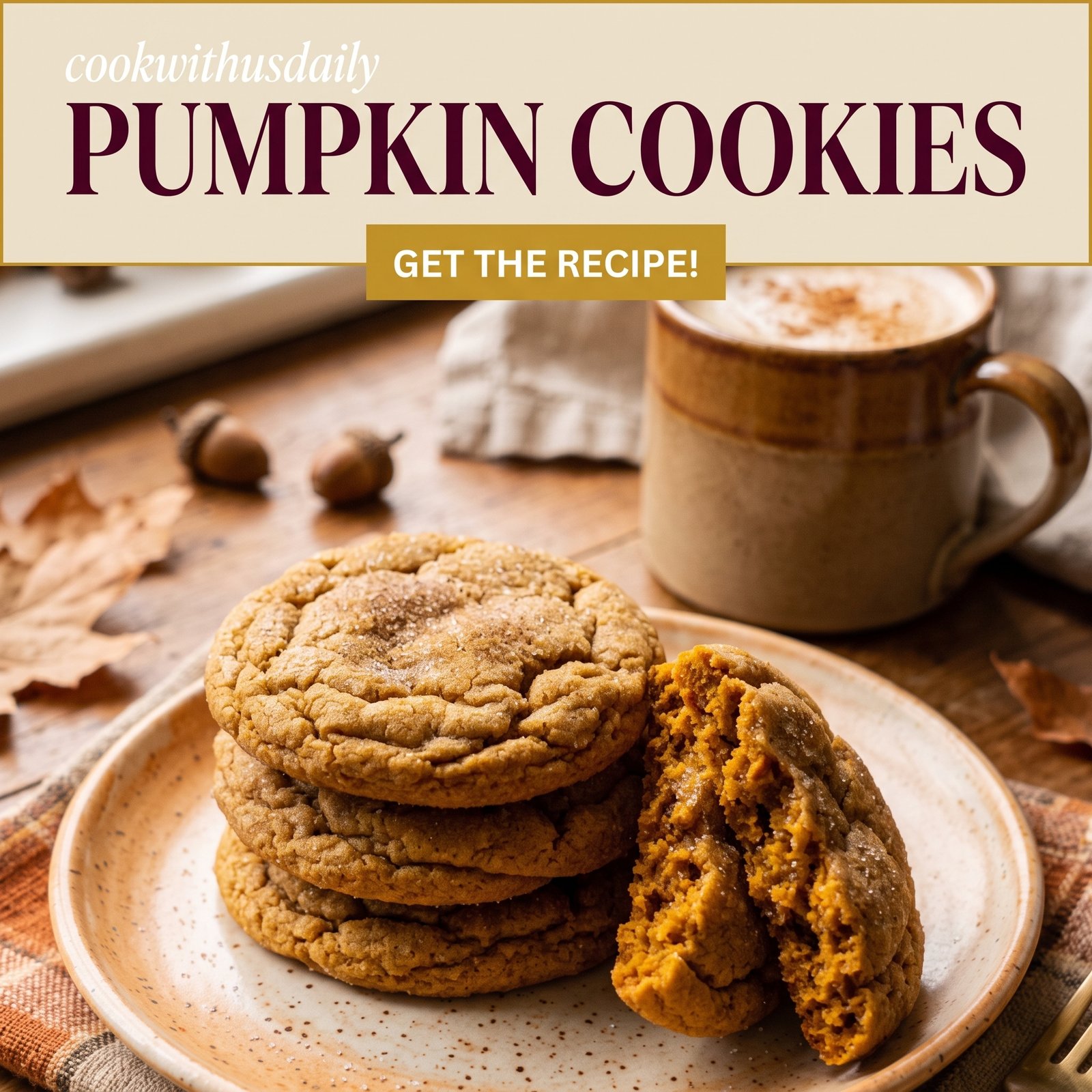 Pumpkin Cookie Recipe