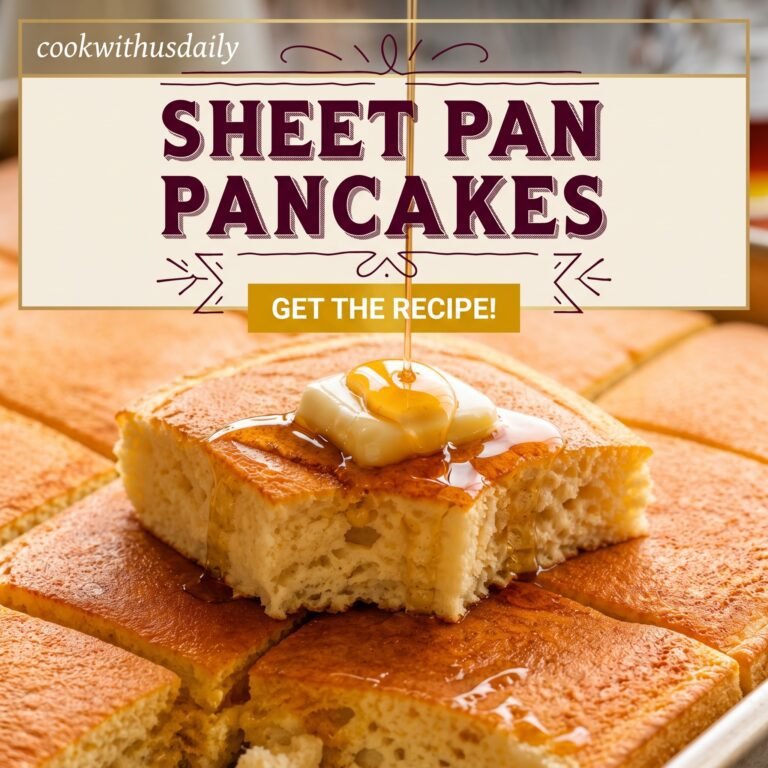 Sheet Pan Pancakes – Easy Weekend Breakfast