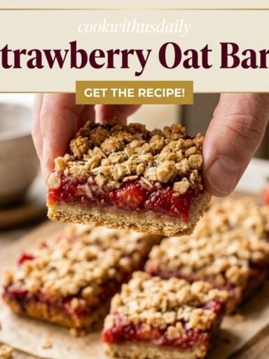 Strawberry Oat Bars