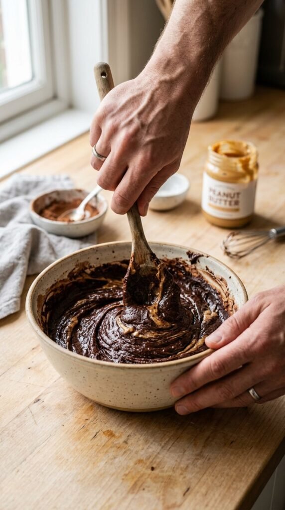 3 Ingredient Brownies with Banana
