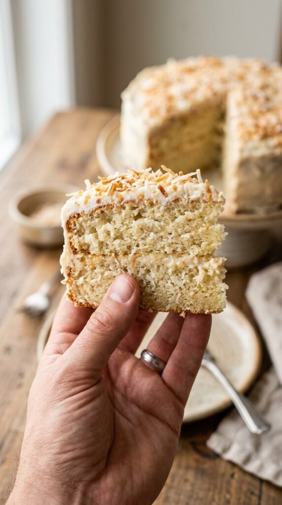 Coconut Milk Cake