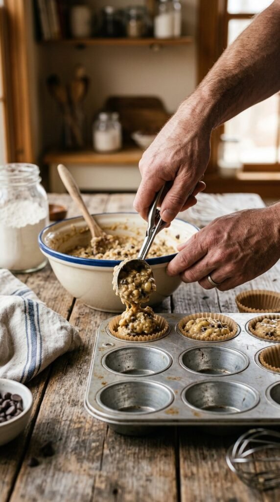 Banana Chocolate Chip Muffins