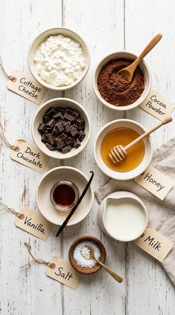 Cottage Cheese Chocolate Mousse