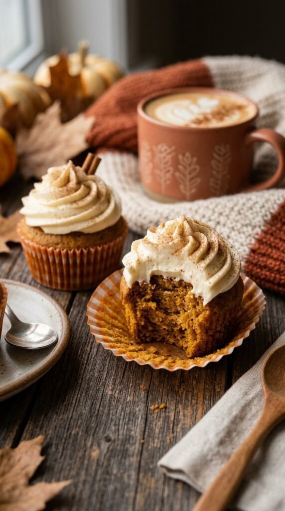 Pumpkin Pie Cupcakes