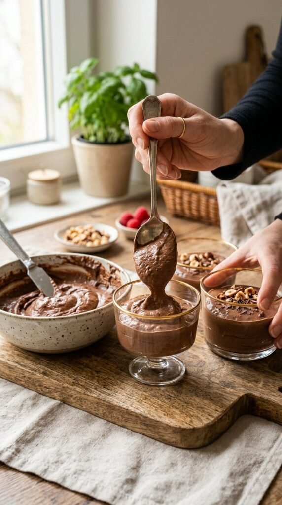 Cottage Cheese Chocolate Mousse