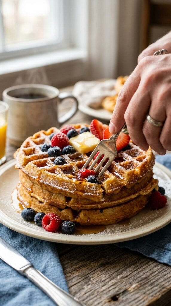 Belgian Waffles Recipe