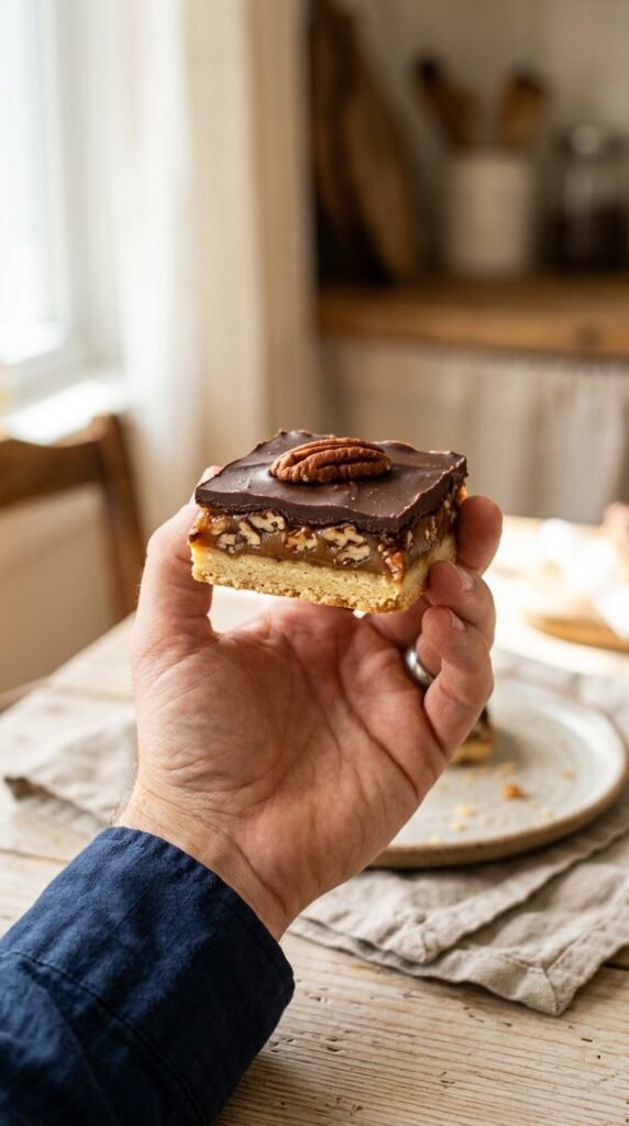 Turtle Bars Recipe