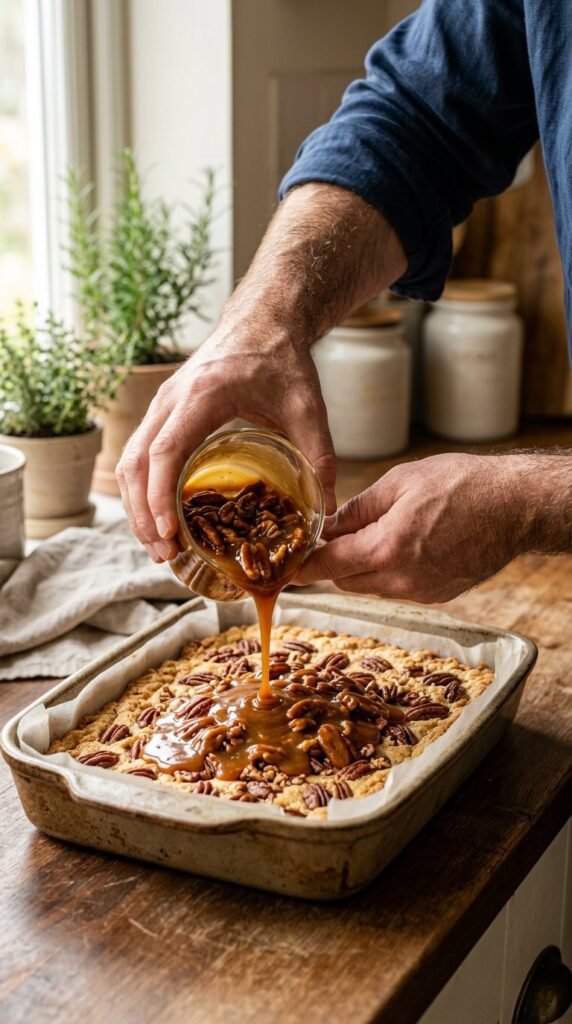 Turtle Bars Recipe