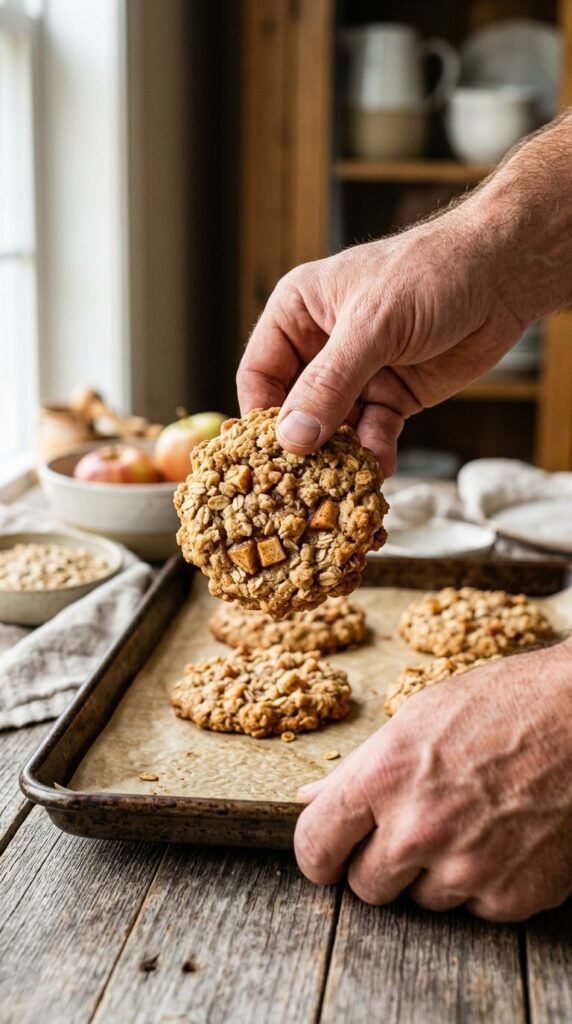 Apple Crisp Cookies