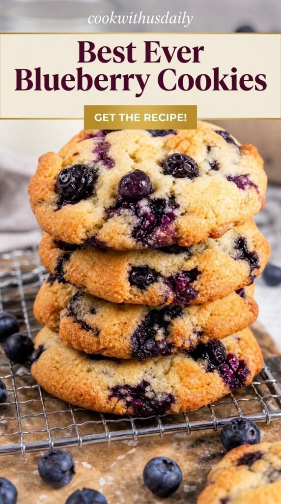 Best Ever Blueberry Cookies