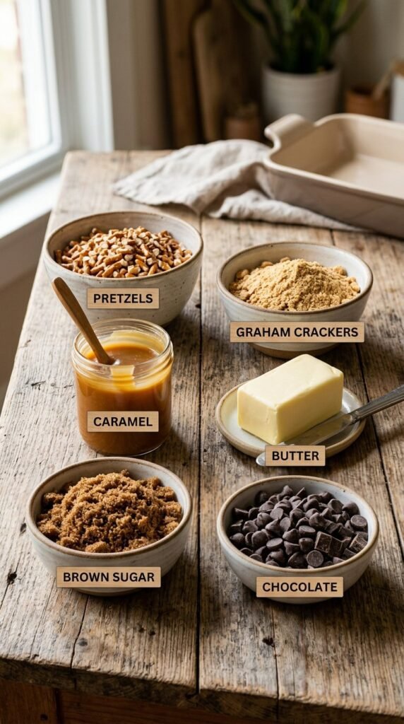 Caramel Crush Bars
