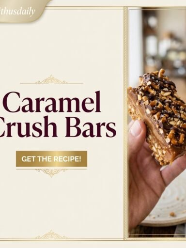 Caramel Crush Bars
