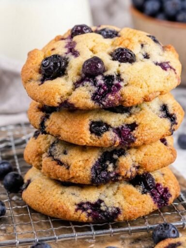 Best Ever Blueberry Cookies