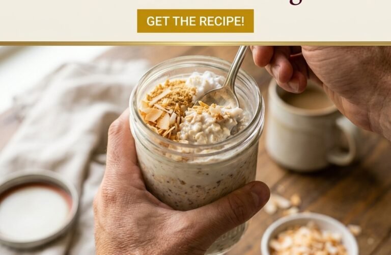 Coconut Cream Pie Overnight Oats