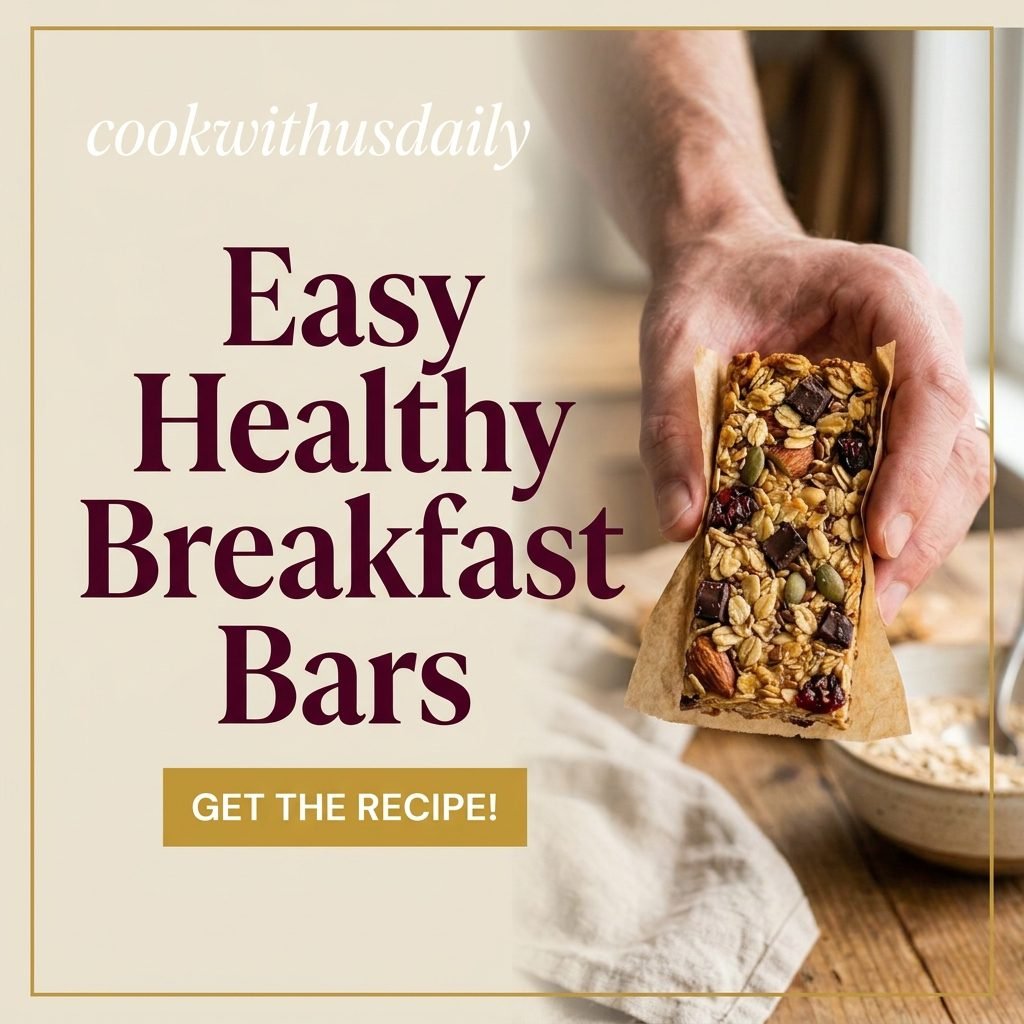 Easy Healthy Breakfast Bars – Oats, Maple & Meal Prep