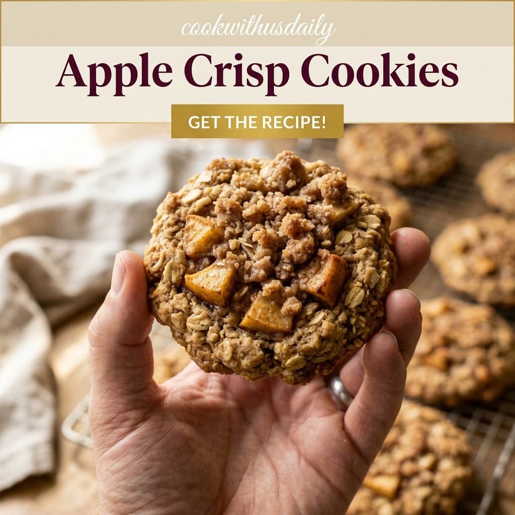Apple Crisp Cookies