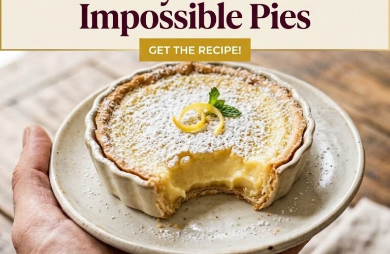 Baby Lemon Impossible Pies