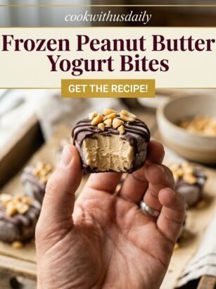Frozen Peanut Butter Yogurt Bites
