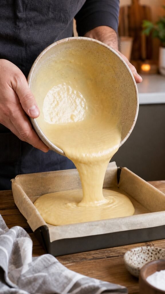 Vanilla Magic Custard Cake