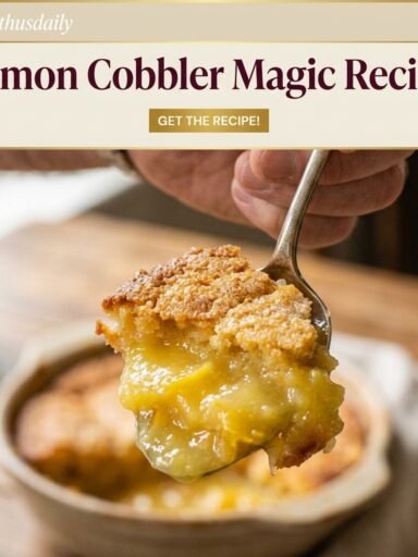 Lemon Cobbler Magic