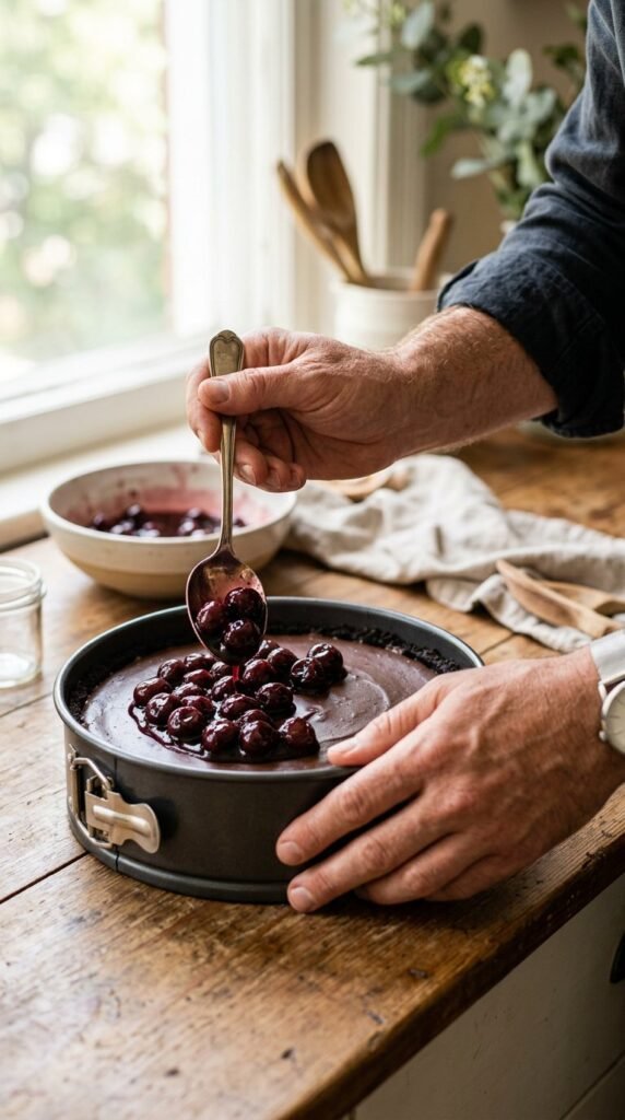 Black Forest Cheesecake Symphony