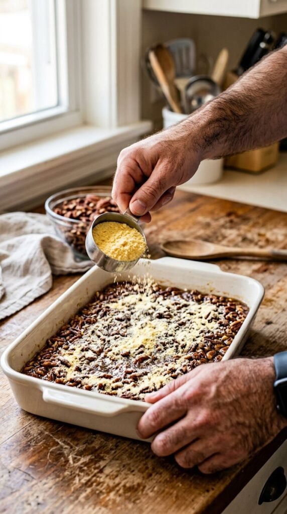 Simple Pecan Pie Dump Cake