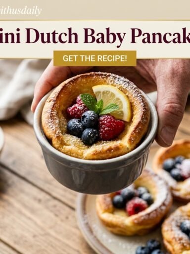 Mini Dutch Baby Pancakes