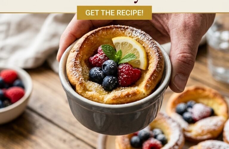 Mini Dutch Baby Pancakes