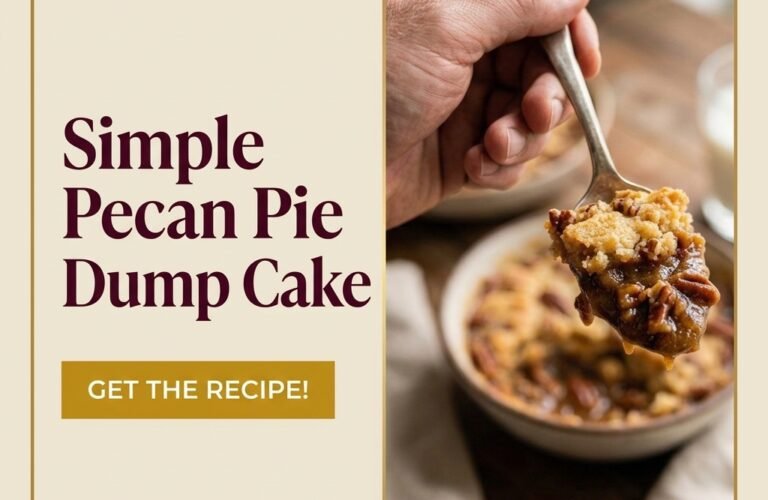 Simple Pecan Pie Dump Cake