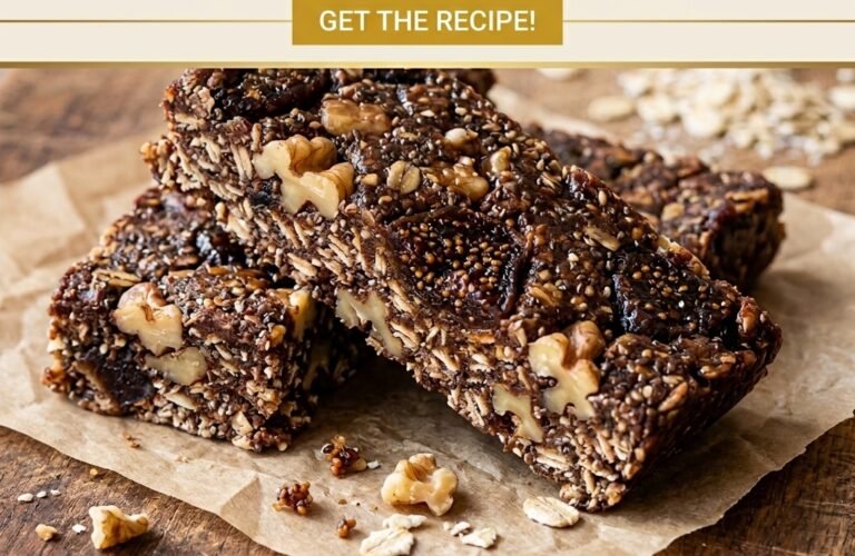 Fig and Walnut Energy Bars