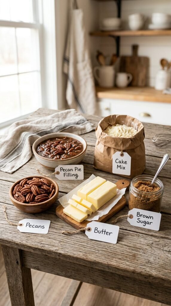 Simple Pecan Pie Dump Cake
