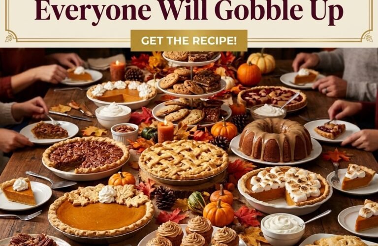 20+ Thanksgiving Desserts Everyone Will Gobble Up