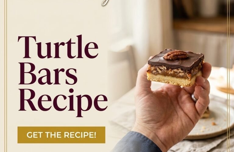 Turtle Bars Recipe