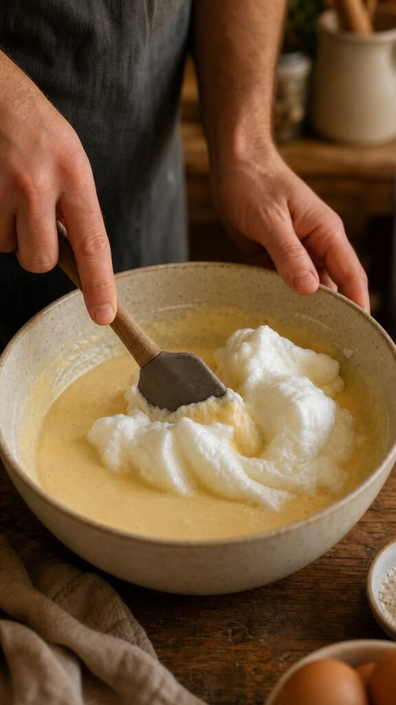 Vanilla Magic Custard Cake