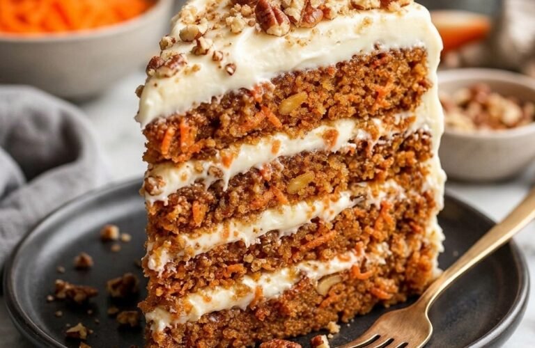 Flourless Sugar-Free Carrot Cake